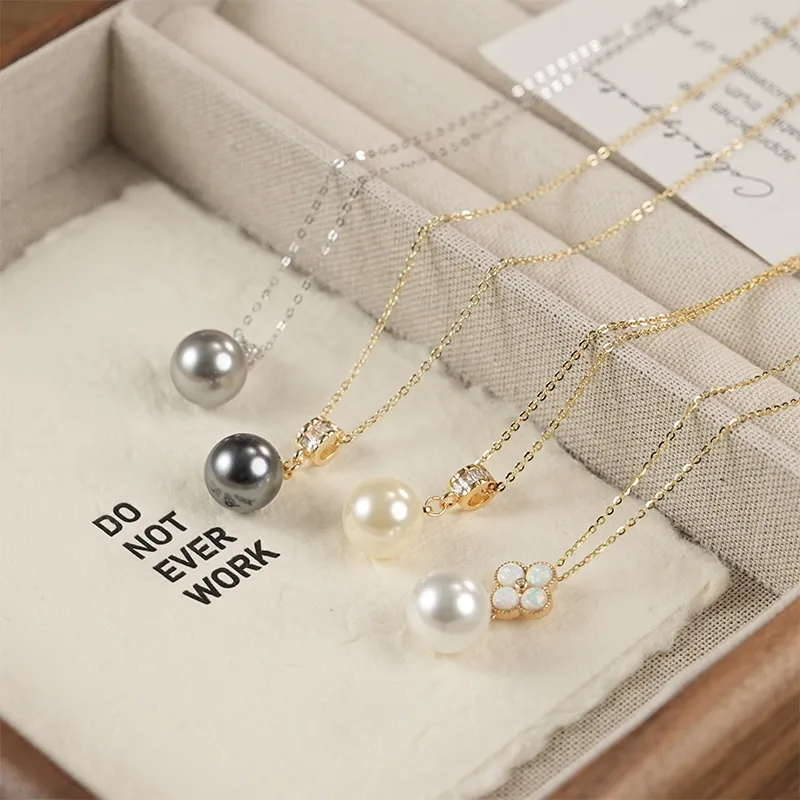DARA Artificial Pearl Pendants Women's-5