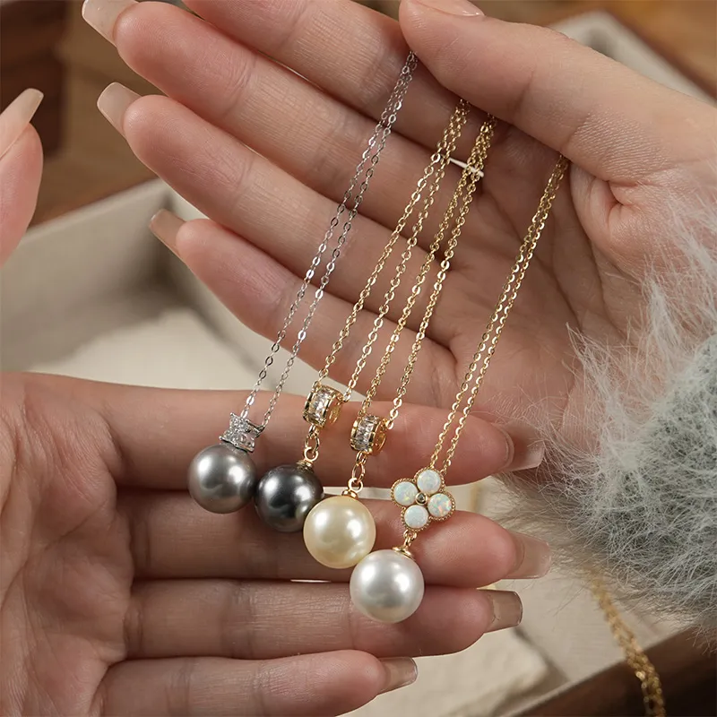 DARA Artificial Pearl Pendants Women's-6
