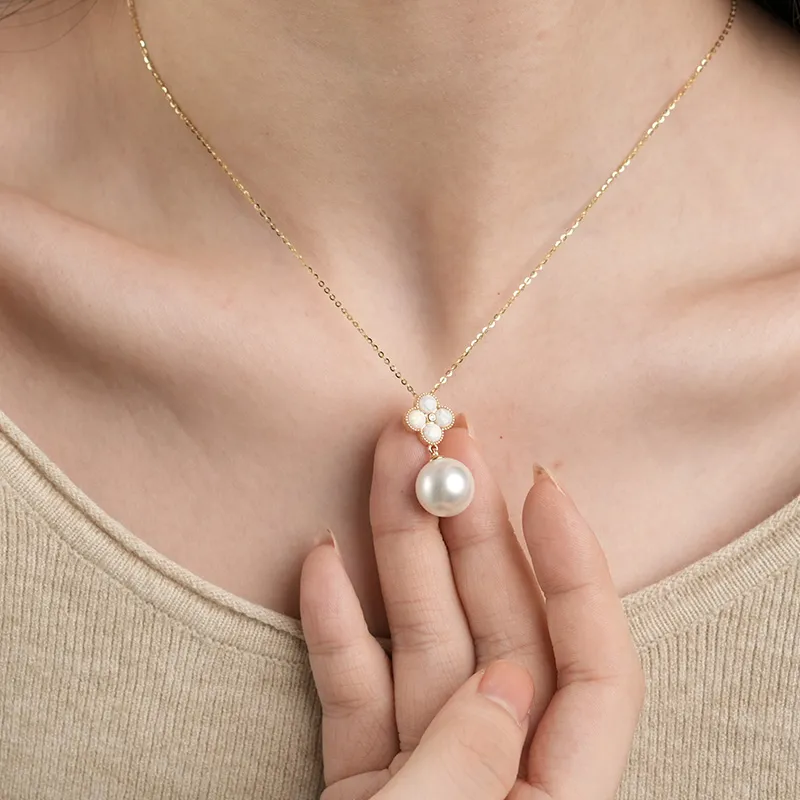 DARA Artificial Pearl Pendants Women's-4