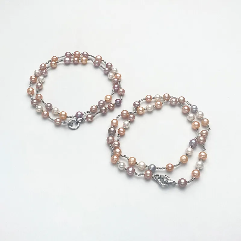 DARA Pearl Necklaces Women's-4