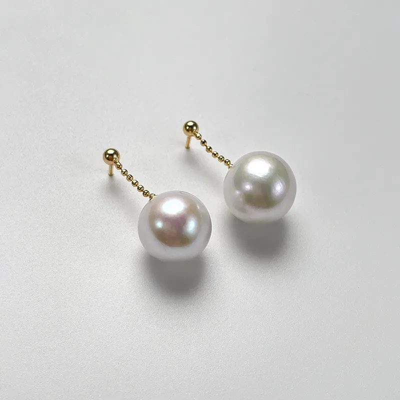 DARA Pearl Stud Earrings Women's-3