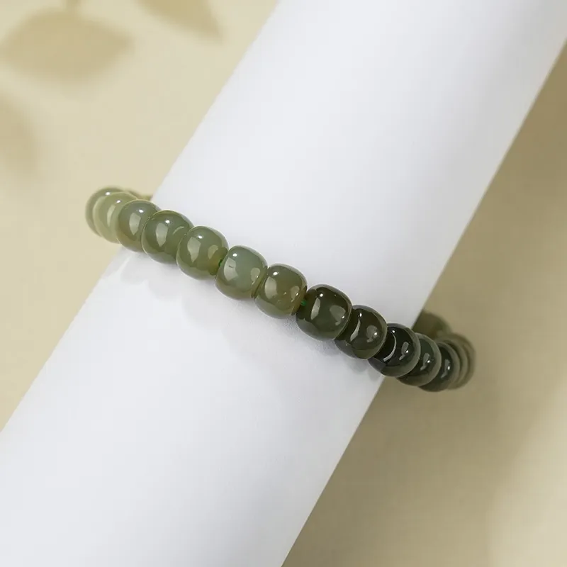 DARA Hetian Jade Bracelets Green Jade Women's-1