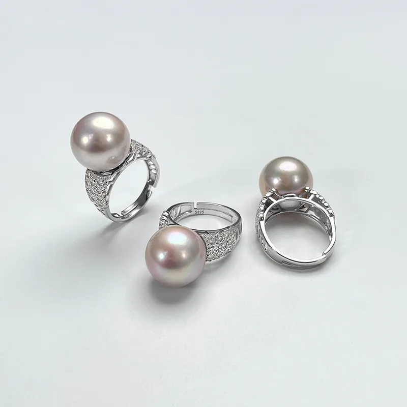 DARA Pearl Rings Women's-2