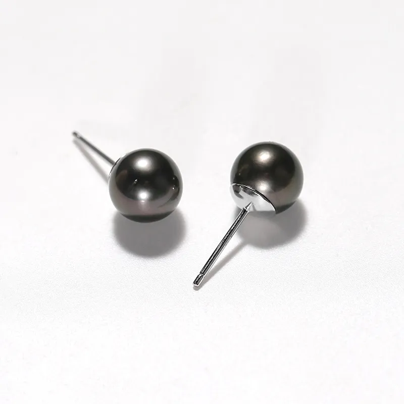 DARA Saltwater Pearl Stud Earrings Women's-2