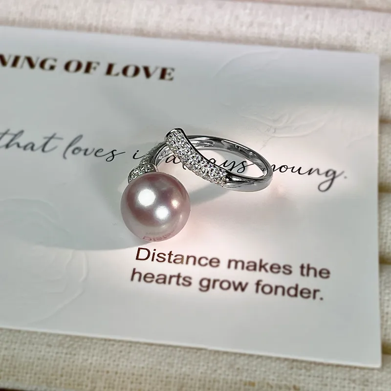DARA Pearl Rings Women's-5
