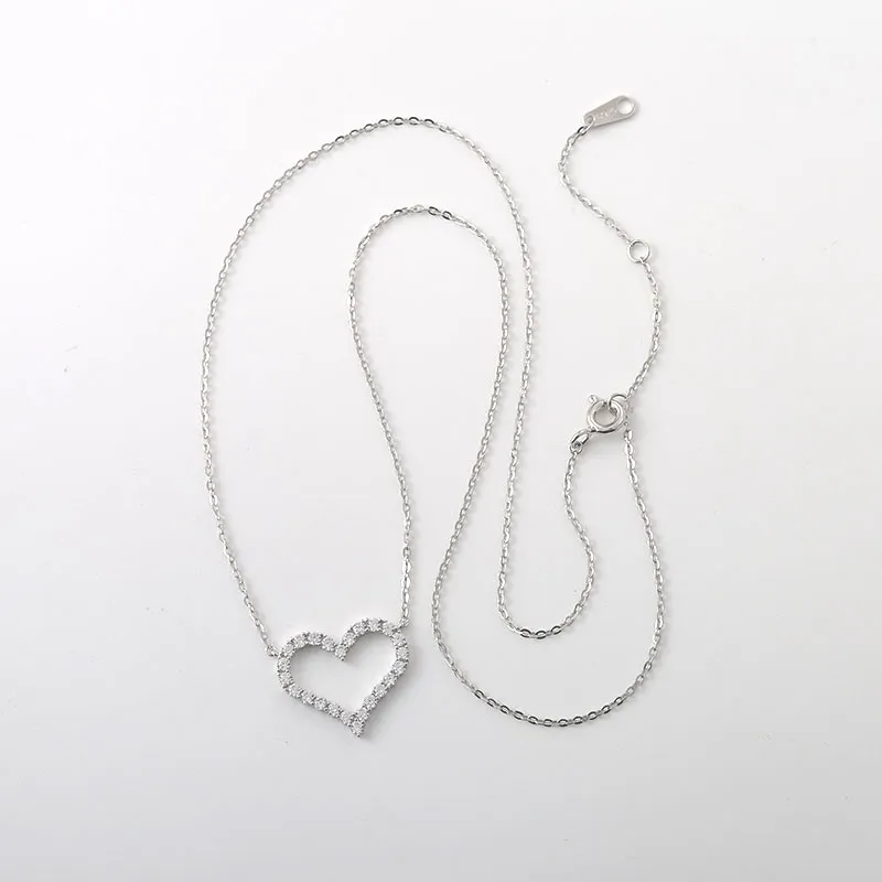 DARA S925 Silver Necklaces Women's-2