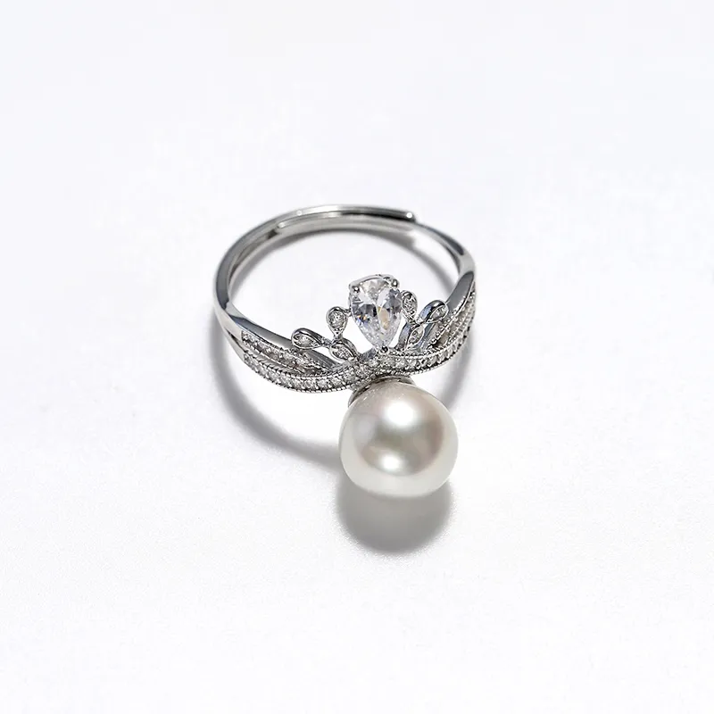 DARA Pearl Rings Women's-2