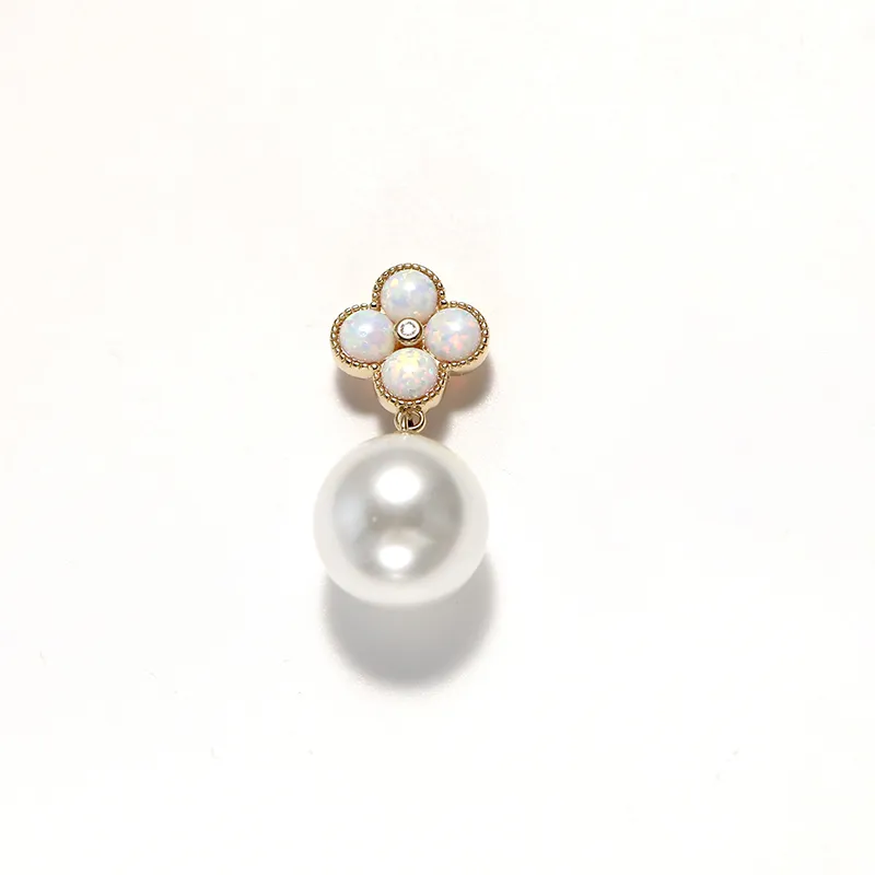 DARA Artificial Pearl Pendants Women's-1