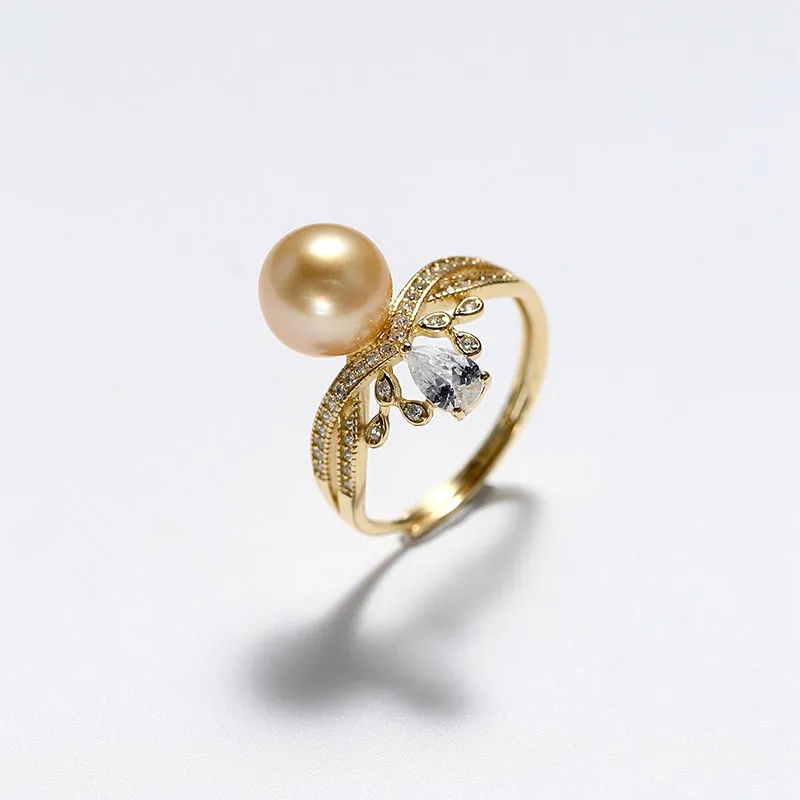DARA Pearl Rings Women's-2