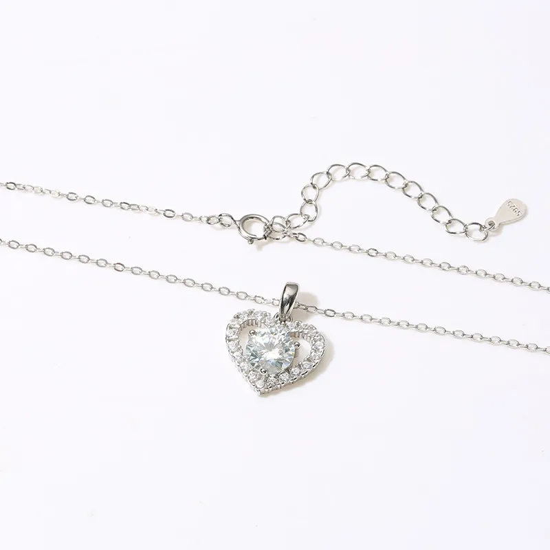 DARA S925 Silver Necklaces Women's-3