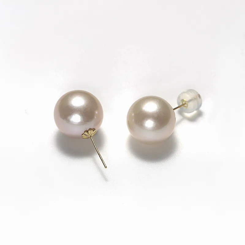 DARA Pearl Stud Earrings Women's-3