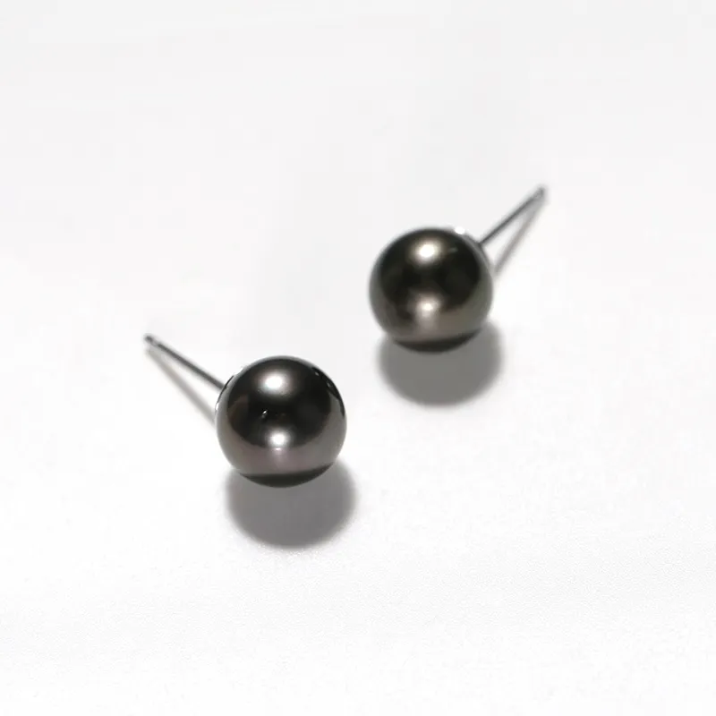 DARA Saltwater Pearl Stud Earrings Women's-1