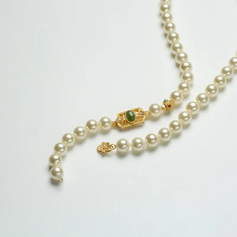 DARA Artificial Pearl Necklaces Women's-2
