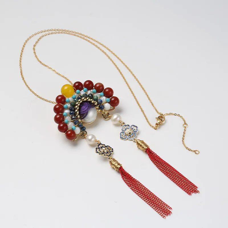 DARA Freshwater Pearl Pendants Women's-3