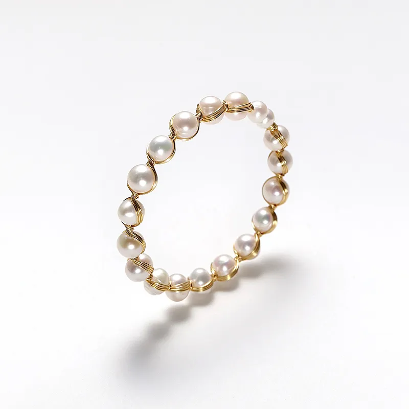 DARA Freshwater Pearl Bangles Women's-1