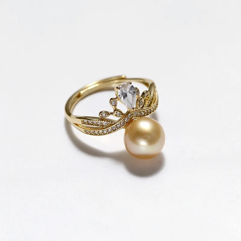DARA Pearl Rings Women's-3