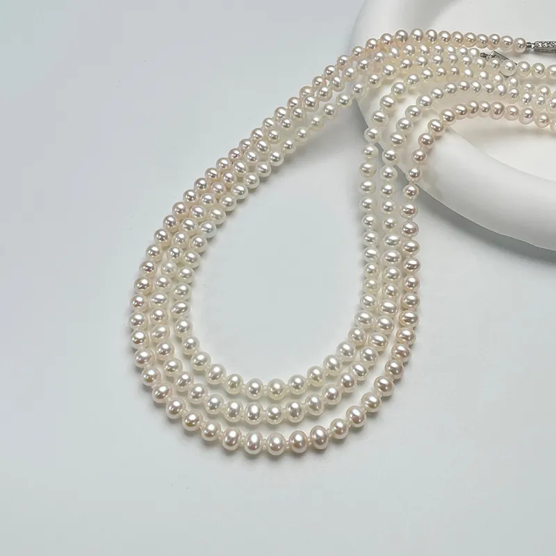 DARA Pearl Necklaces Women's-4