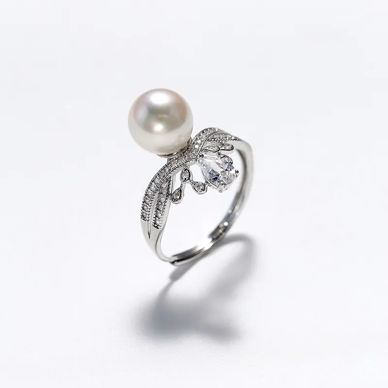 DARA Pearl Rings Women's-3