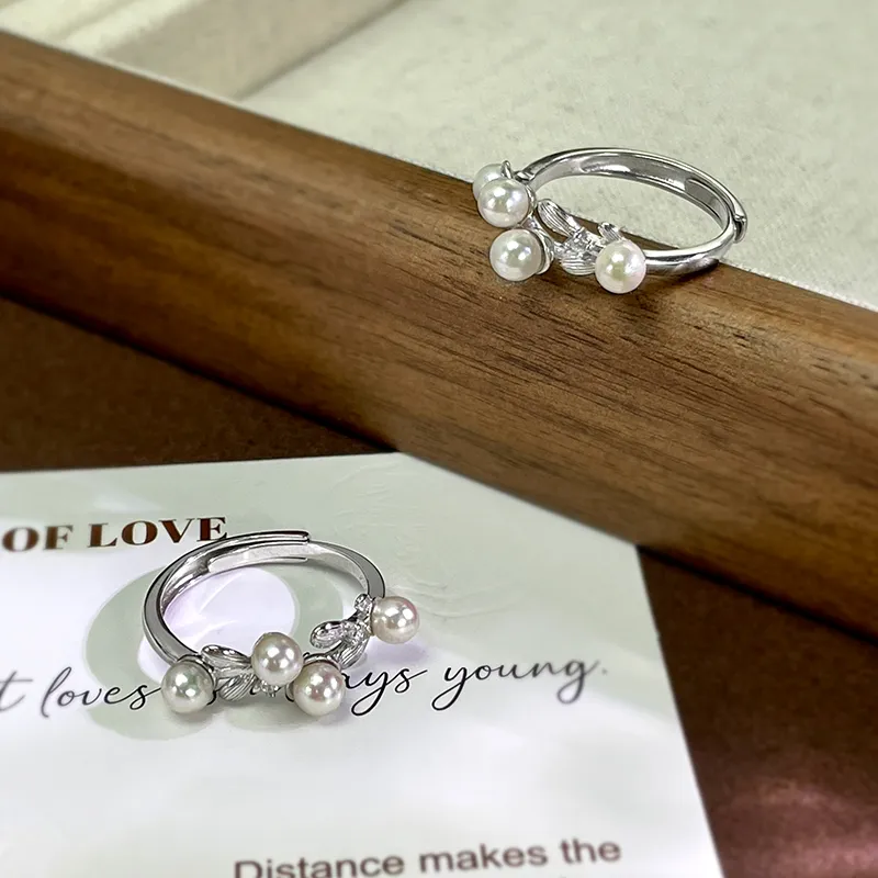 DARA Pearl Rings Women's-1