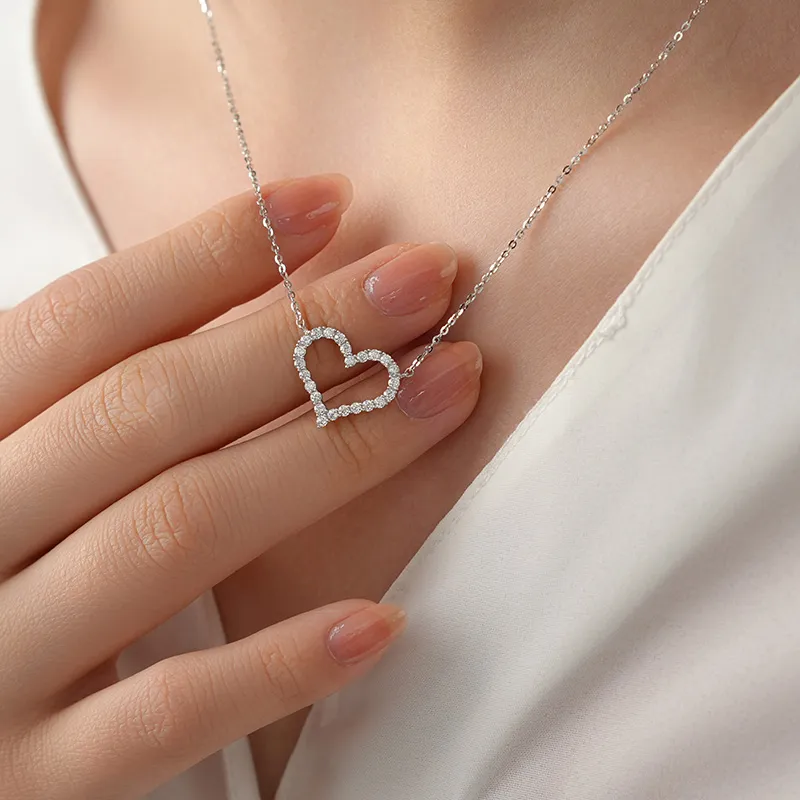 DARA S925 Silver Necklaces Women's-3