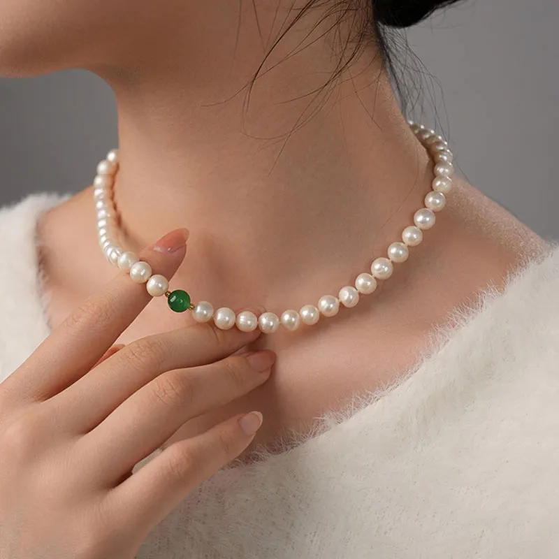 DARA Pearl Necklaces Women's-3