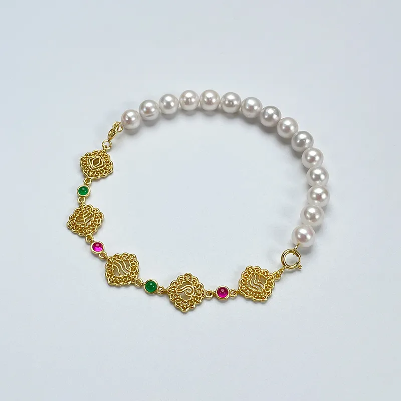 DARA Pearl Bracelets Women's-3