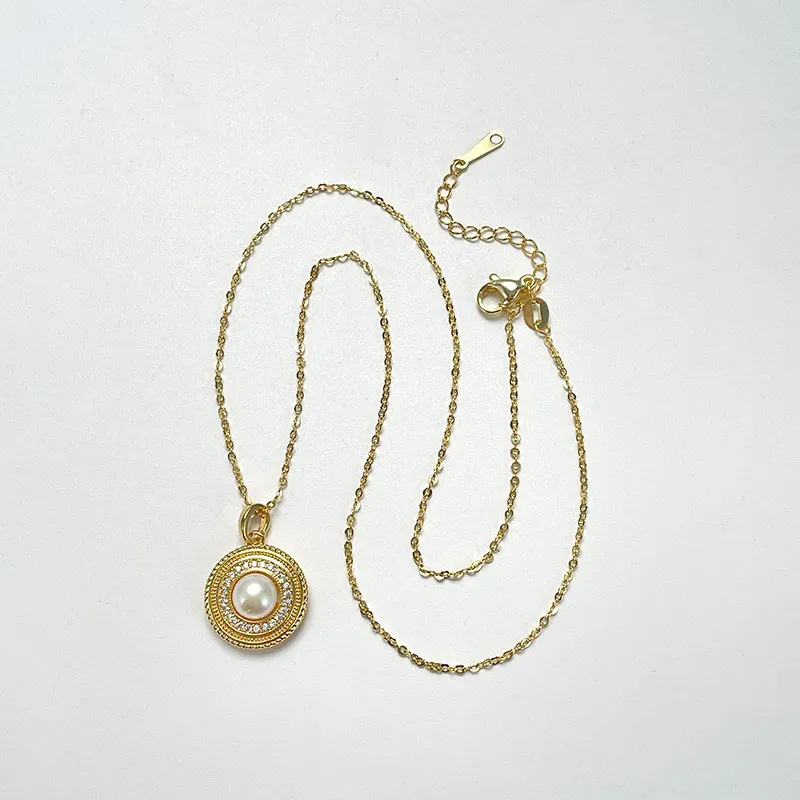 DARA Pearl Necklaces Women's-3