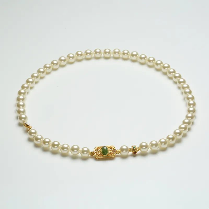DARA Artificial Pearl Necklaces Women's-1