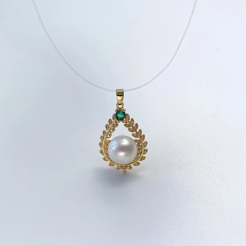 DARA Freshwater Pearl Pendants Women's-2