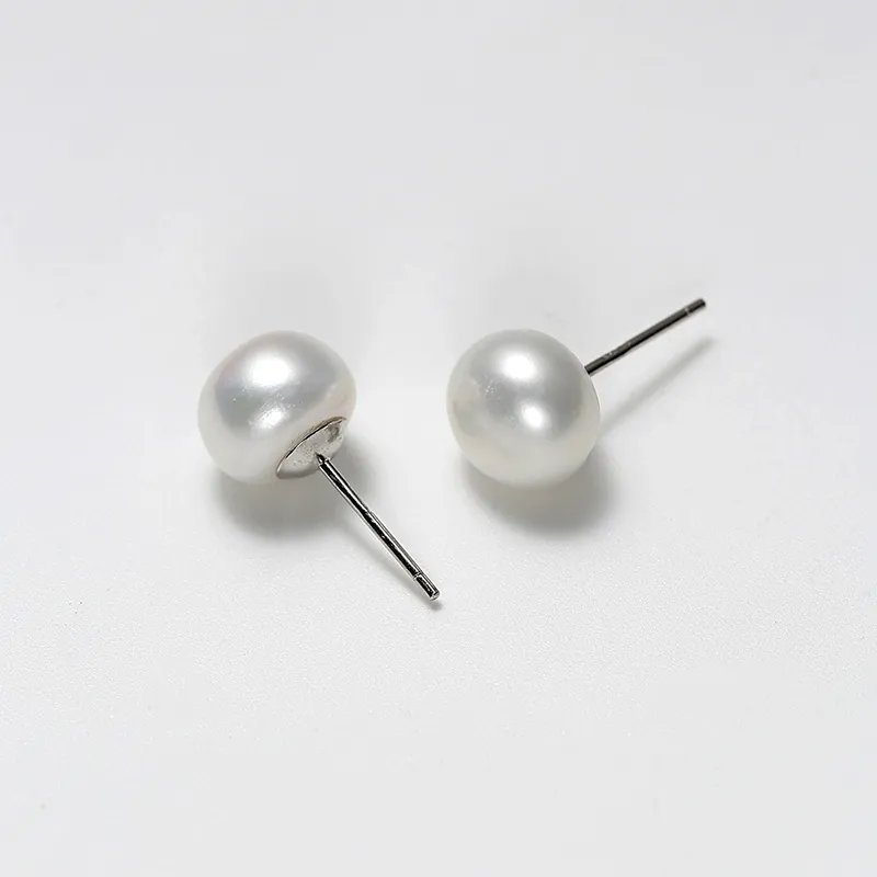 DARA Pearl Stud Earrings Women's-1