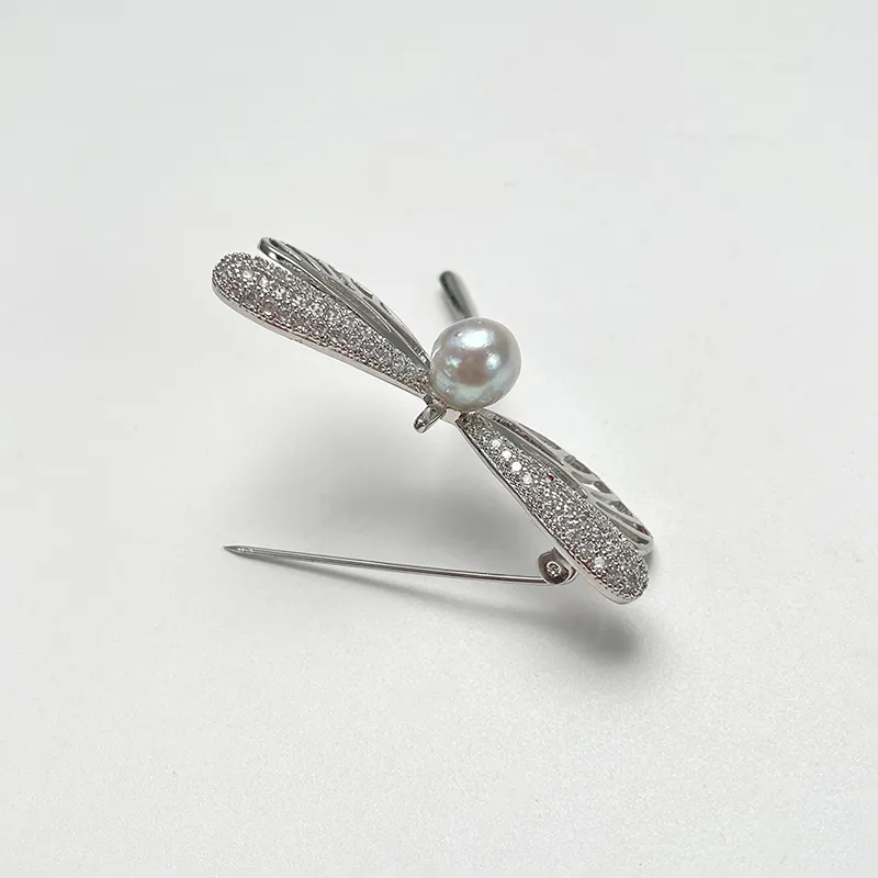 DARA Pearl Brooches Women's-1