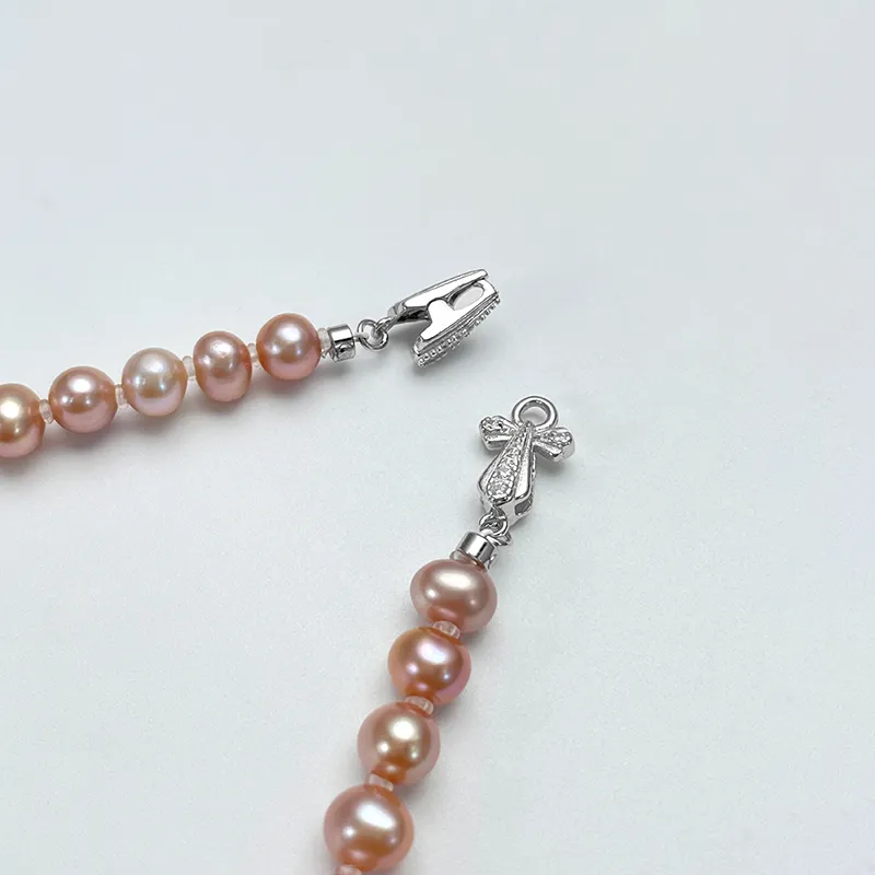 DARA Pearl Necklaces Women's-5