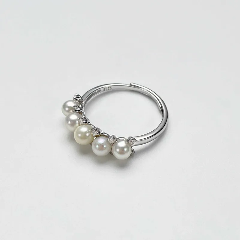 DARA Pearl Rings Women's-3