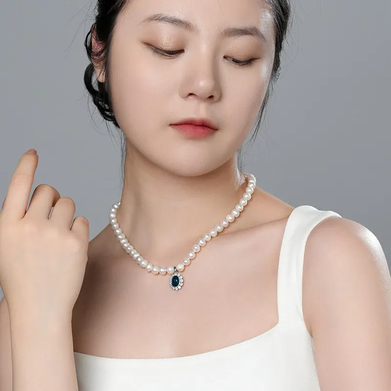 DARA Pearl Necklaces Women's-6