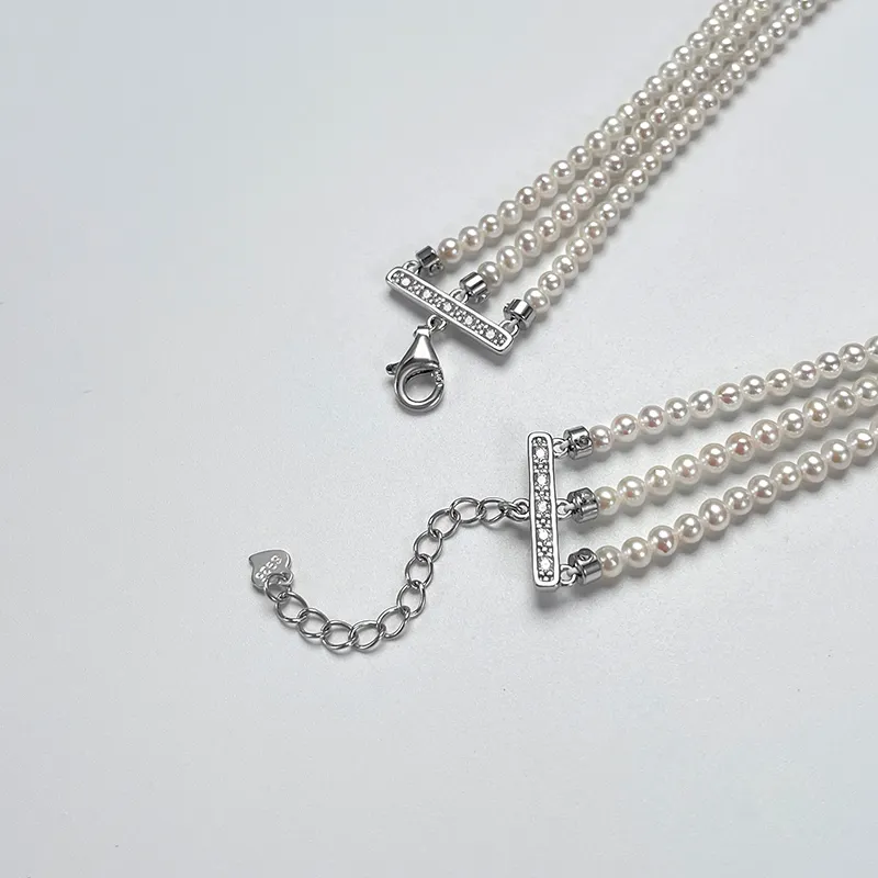DARA Pearl Necklaces Women's-2