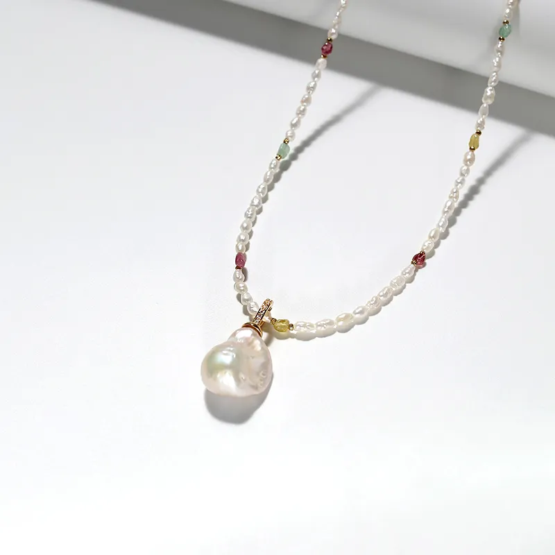DARA Pearl Necklaces Women's-3