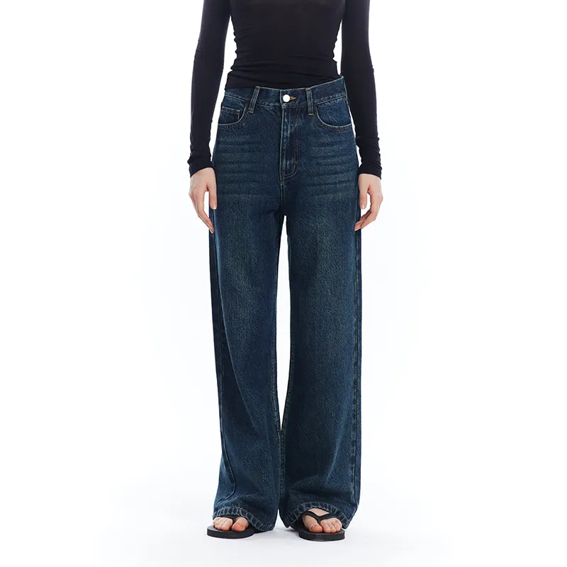 BANDITK GANGN Jeans Unisex Dark Blue-2