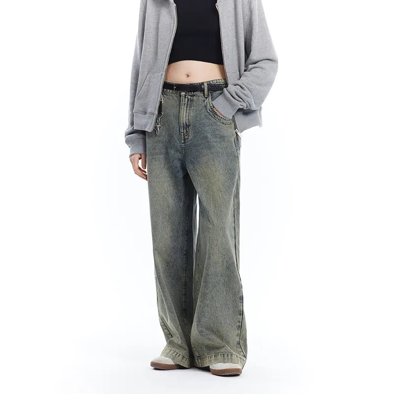 BANDITK GANGN Jeans Unisex Gray-2
