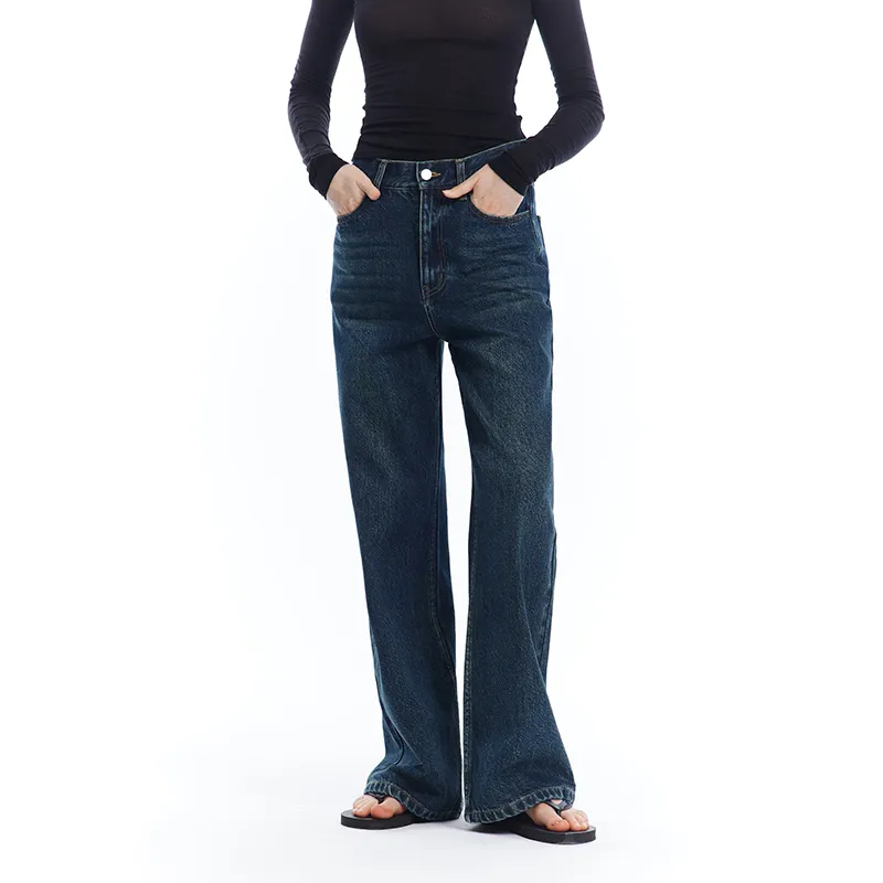 BANDITK GANGN Jeans Unisex Dark Blue-3