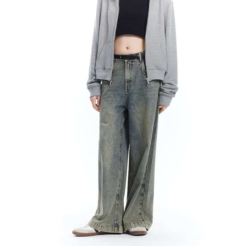 BANDITK GANGN Jeans Unisex Gray-4