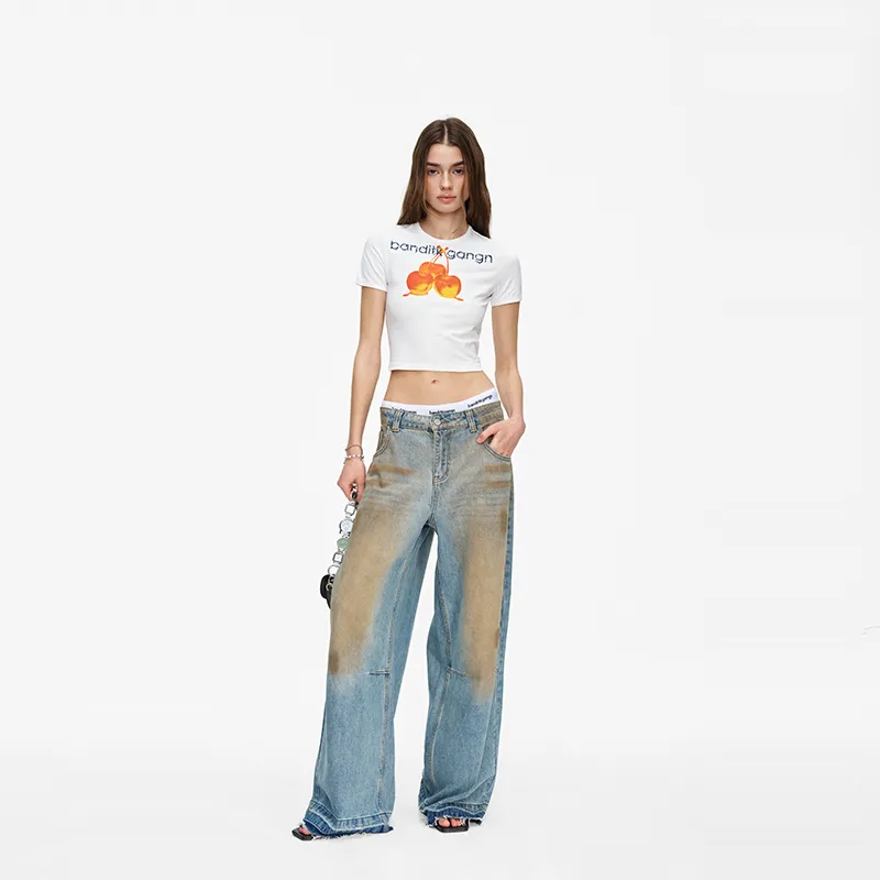 BANDITK GANGN T Shirt Women's White-5