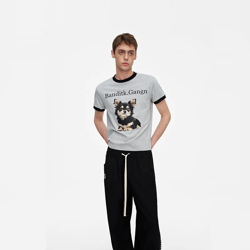 BANDITK GANGN T Shirt Unisex Heather Gray-4