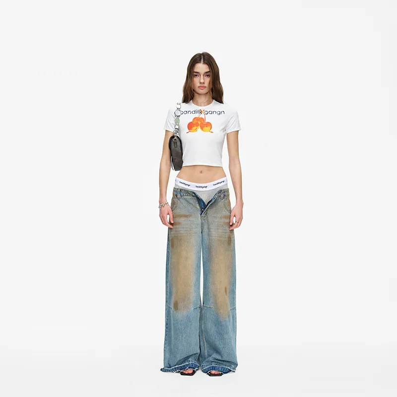 BANDITK GANGN T Shirt Women's White-4