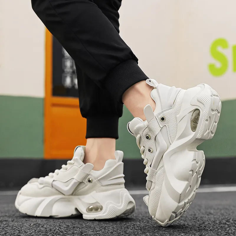 YUZHAOLIN Low Top Chunky Sneakers Men's-8