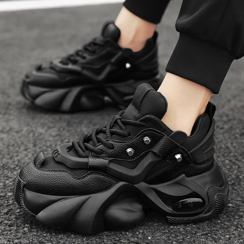 YUZHAOLIN Low Top Chunky Sneakers Men's-3