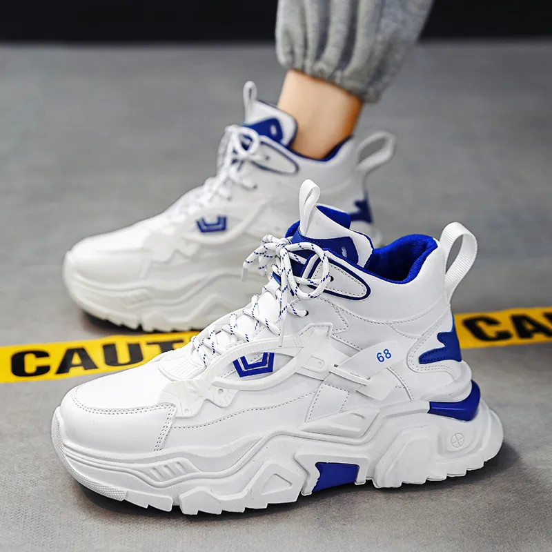 YUZHAOLIN High Top Chunky Sneakers Men's-1
