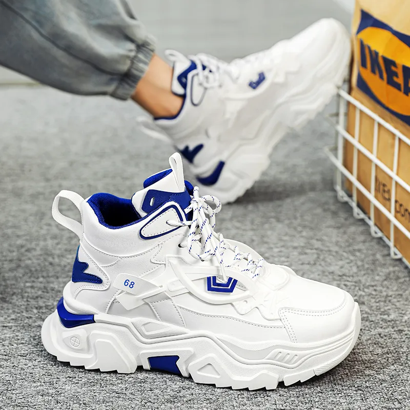YUZHAOLIN High Top Chunky Sneakers Men's-2