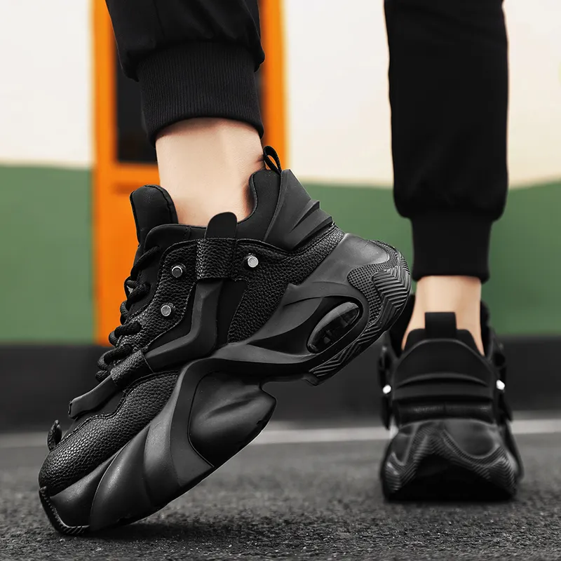 YUZHAOLIN Low Top Chunky Sneakers Men's-4