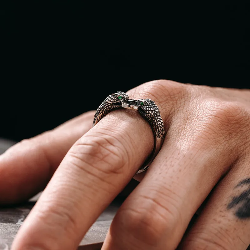 MYSH 925 Sterling Silver Rings Men's-7