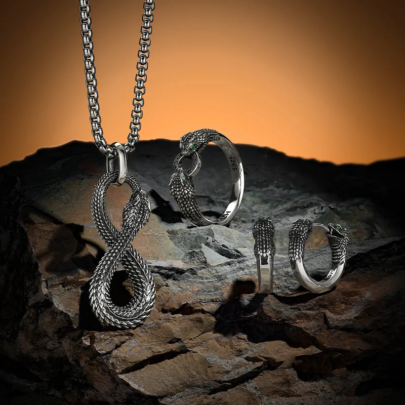 MYSH 925 Sterling Silver Rings Men's-3